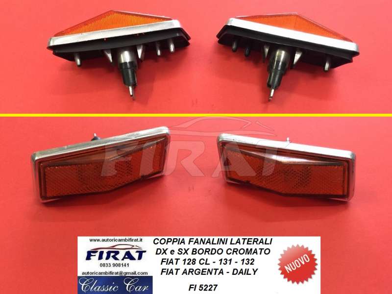 FANALINO LATERALE FIAT 128 - 131 - 132 - ARGENTA - DAILY B/C